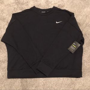 Black Nike Running Sweatshirt NWT